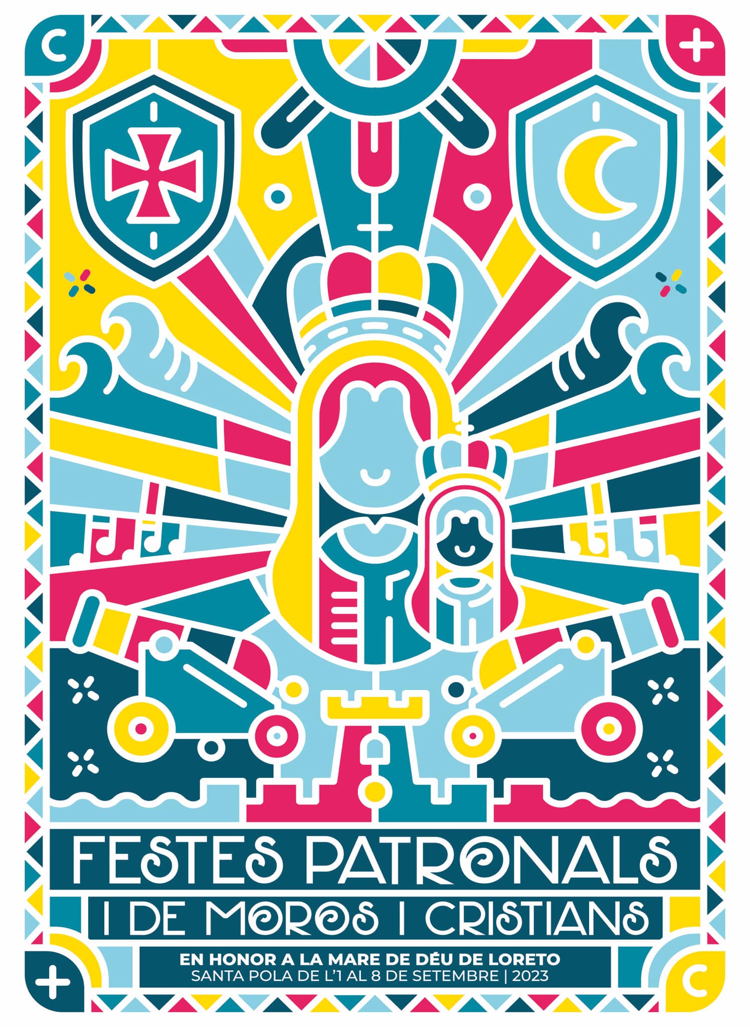 Fiestas patronales y de Moros y Cristianos en honor de la Madre de Dios de Loreto  
